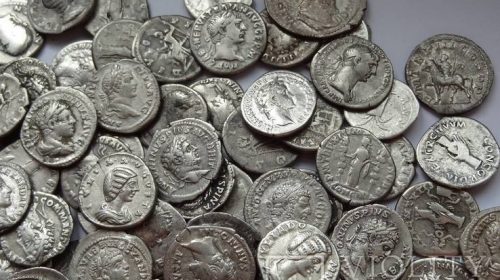 Коллекция римских монет, 150 штук