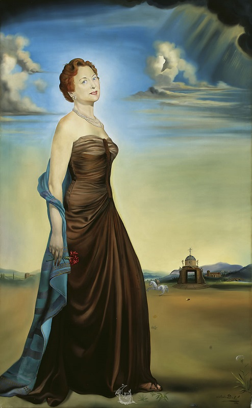 "Портрет миссис Ривз", Сальвадор Дали, 1954