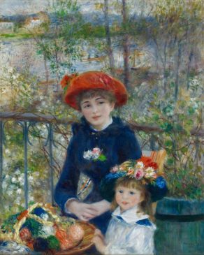 "Две сестры" ("На террасе"), Пьер Огюст Ренуар, 1881