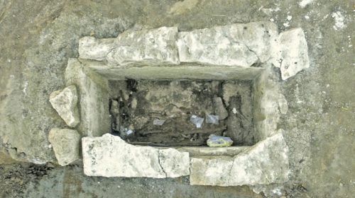 Раскопки кургана Госпитальный в Керчи