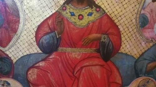 Монументальна ікона"Цар Слави-Деісус
