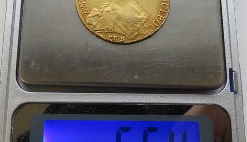 5 рублей 1766 года