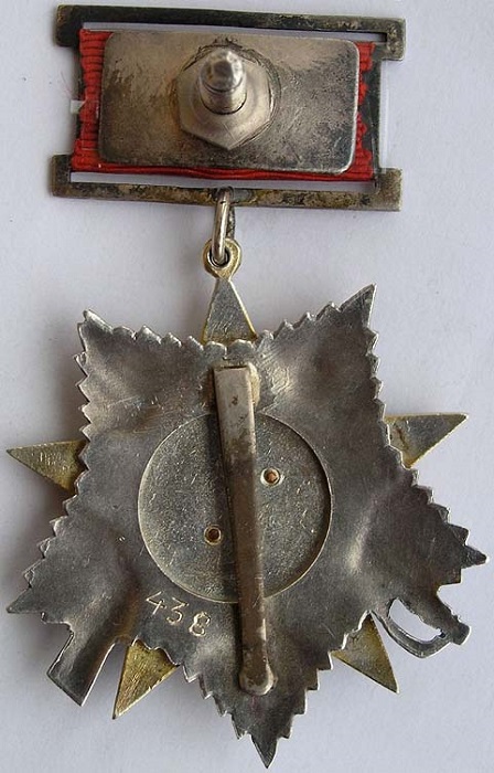 Орден Отечественной войны II степени, "подвесной" первый тип (1942—1943 гг)