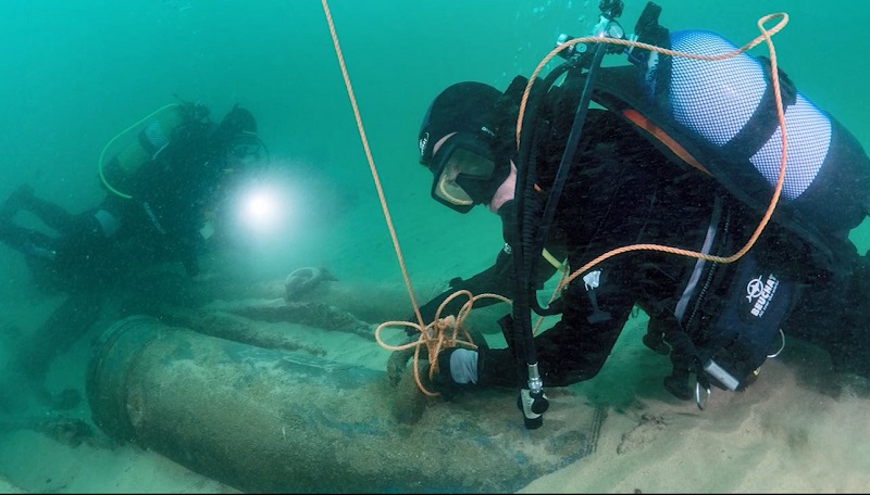 Возле Лиссабона нашли затонувший 400-летний корабль