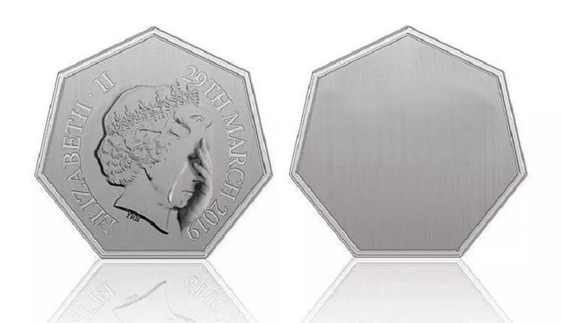 В Великобритании выпустят монету в 50 пенсов по случаю выхода страны из ЕС
