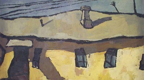 Оскар Рабин (1928-2018), Оптимистический пейзаж, 1959