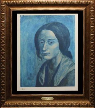 «Сестра художника» (La Soeur de LArtiste) Пабло Пикассо 1899 года