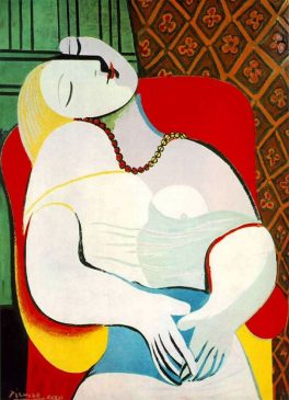 «Сон» (Le Rêve), 1932,  Пабло Пикассо
