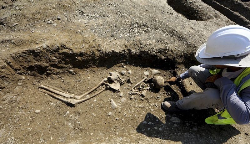 В Албании раскопали огромное средневековое кладбище