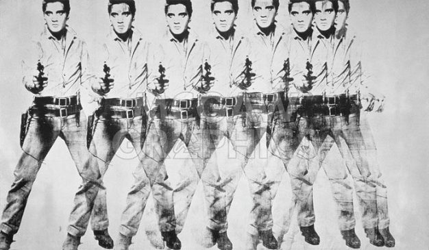 "Восемь Элвисов» (Eight Elvises), 1963, Энди Уорхол