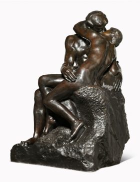 "Поцелуй" (Le baiser, grand modele), Огюст Роден (1840-1917), 1882 год