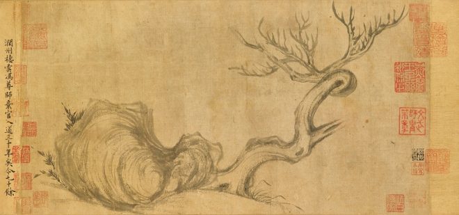Тысячелетний китайский свиток "Дерево и камень" каллиграфа и художника Су Ши продали за $59 млн