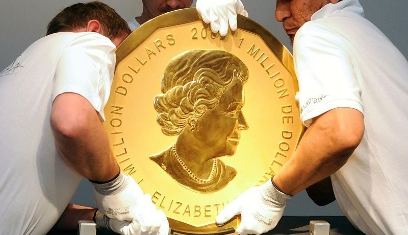 В Берлине начался суд над похитителями золотой монеты весом 100 килограммов. Ее так и не нашли