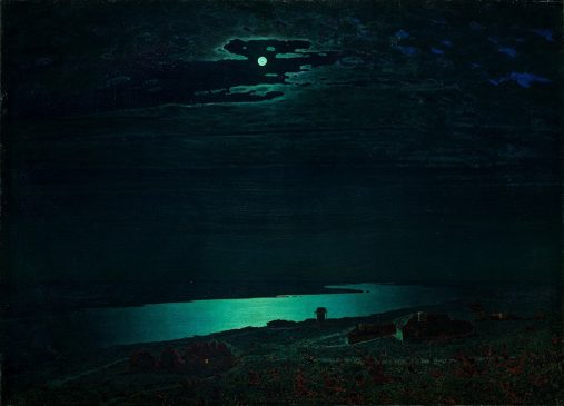 Архип Куинджи (1842-1910) "Ночь на Днепре", 1880