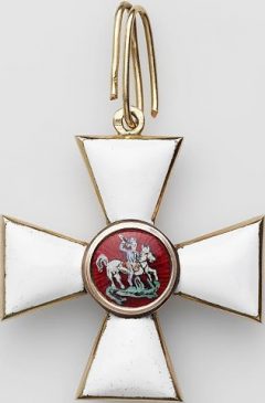 Знак ордена Святого Георгия IV степени