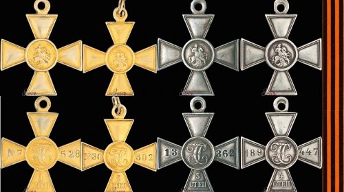 Знак отличия Военного ордена - солдатский Георгиевский крест