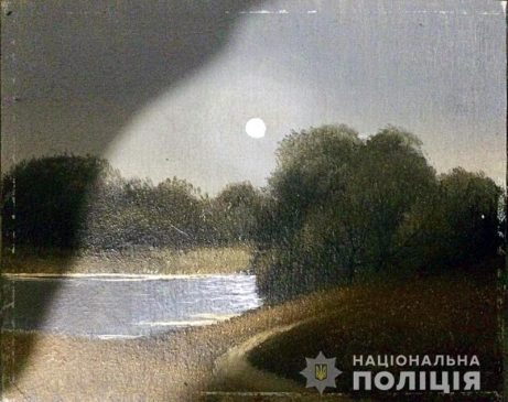 Картины, изъятые у подозреваемых в убийстве ювелира Сергея Киселева