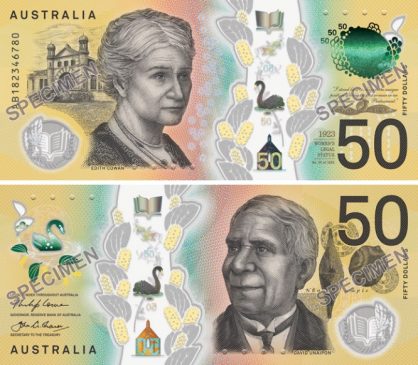 Банк Австралии напечатал 400 млн пятидесятидолларовых купюр с опечаткой