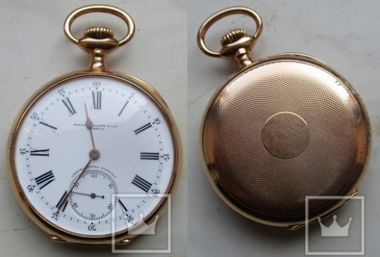 Карманные часы Patek Filippe chronometro gondolo