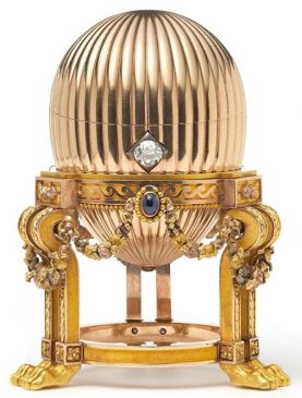 1887 год «Золотое яйцо с часами»