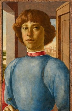 «Портрет молодого человека», автор, возможно, Сандро Боттичелли