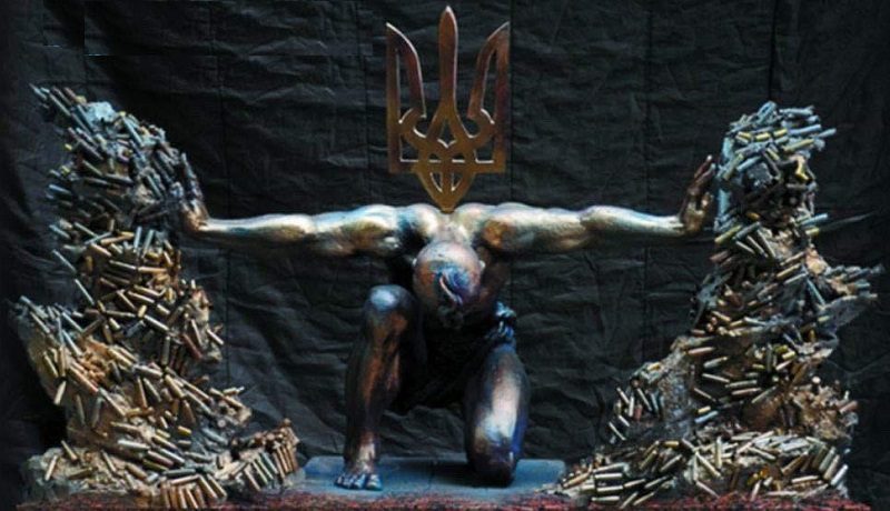 Художник Даниэль Грин утверждает, что Гладковский-Свинарчук "кинул" его на скульптуру "Бремя власти"