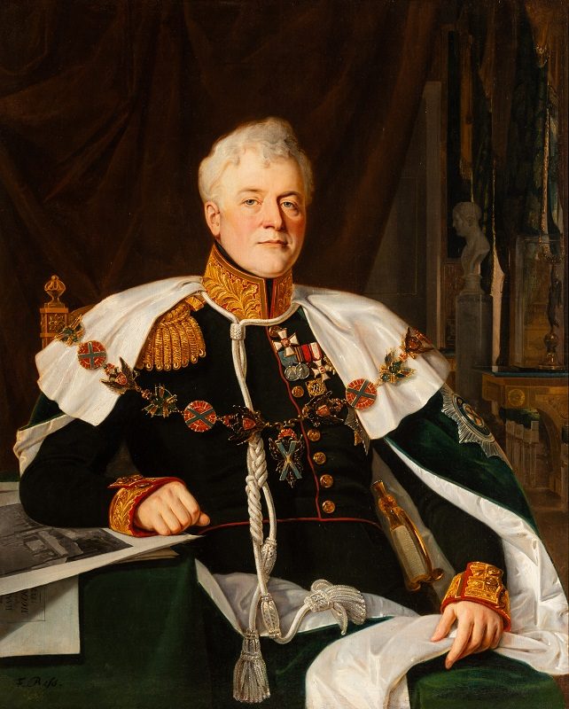 Портрет светлейшего князя Д. В. Голицына Франц Рисс