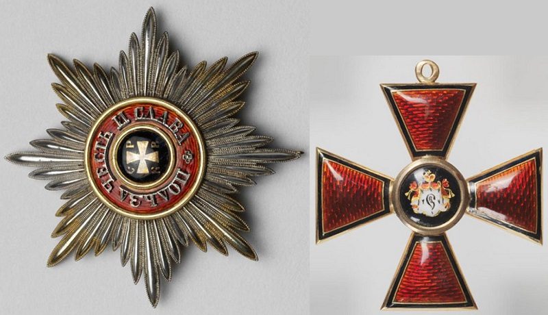 Звезда и знак ордена Святого Владимира