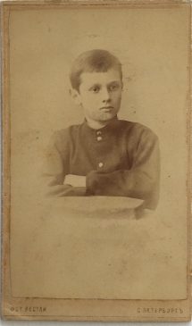 единственная уцелевшая детская фотография Александра Колчака, сделанная в 1886 году
