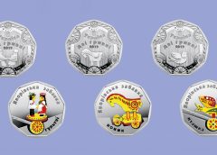НБУ выпустил набор серебряных монет "Яворовская игрушка": "Конек", "Птичка" и "Бездельники"