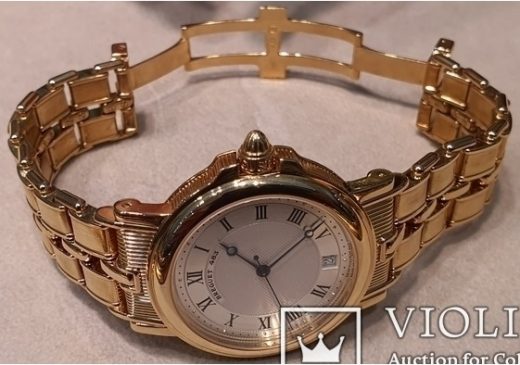 Часы оригинал Breguet, Horloger de la Marine, Золото 750 пробы