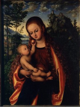 Лукас Кранах Старший «Мадонна с младенцем» («Глоговская Мадонна»), 1518
