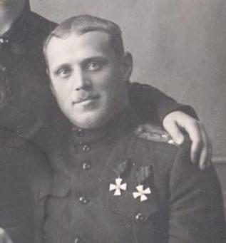 Сергей Авдеев - дважды кавалер ордена Святого Георгия 4-й степени