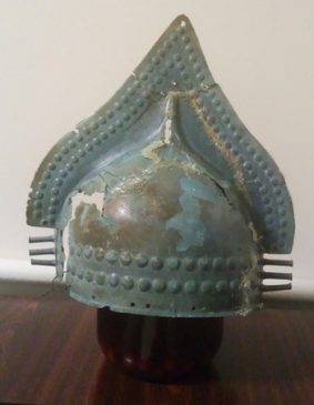 Бронзовый Шлем культура Виланова, 9 век до н.э.