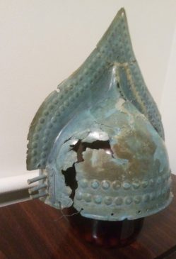 Бронзовый Шлем культура Виланова, 9 век до н.э.
